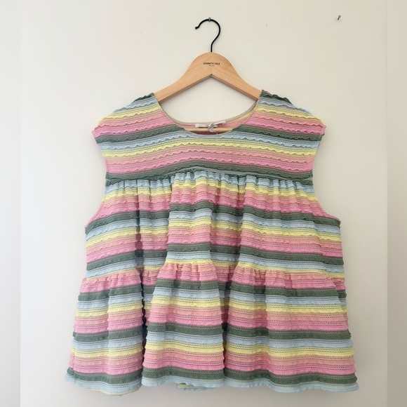 CLC COREY LYNN CALTER | Alina top- striped | M - Picture 3 of 11